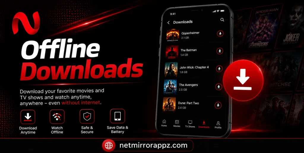 NetMirror APK Offline Downloads