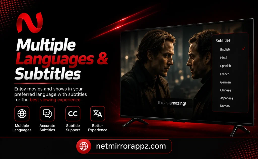 Multiple Languages & Subtitles