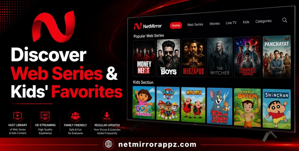 Discover Web Series & Kids' Favorites